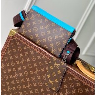LOUIS VUITTON Monogram Macassar Gaston Wearable Wallet LAKE BLUE M12813 2025