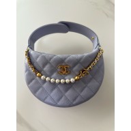 CHANEL pouch in Grained Calfskin AP4584 lavender 2025