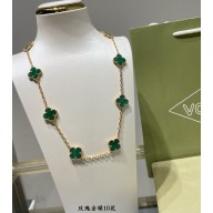 Van Cleef & Arpels Vintage Alhambra short necklace,10 motifs 13 2024