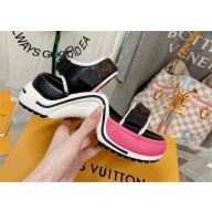 Louis Vuitton LV Archlight Flat Sandals monogram/pink 2023