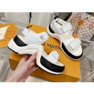 Louis Vuitton LV Archlight Flat Sandals white 2023
