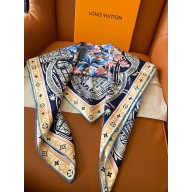 LOUIS VUITTON JARDIN DES PLANTES 90 SCARF 2025