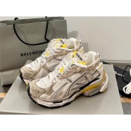 Balenciaga Runner Sneaker in grey, white, black and yellow 2023