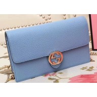 Gucci Icon Gucci Shoulder Bag 510314 Blue 2018