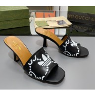 adidas x Gucci women's slide sandal BLACK 2023