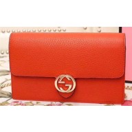 Gucci Icon Gucci Shoulder Bag 510314 Orange 2018