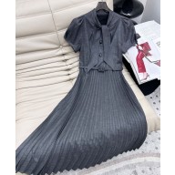 Dior grey dress 2025