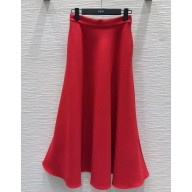 DIOR red Mid-Length Skirt 2025