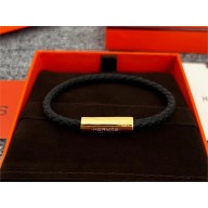 Hermes Goliath Code Bracelet black/gold