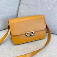 saint laurent le pavé satchel in smooth leather 657186 yellow