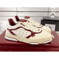 Gucci women's/Men's Re-Web sneaker white/burgundy 2024