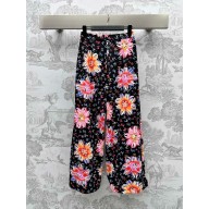 chanel Printed Neoprene Black & Multicolor PANTS P77205 02 2024