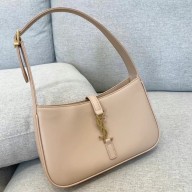 Saint Laurent le 5 à 7 Hobo Bag in Leather 657228 beige