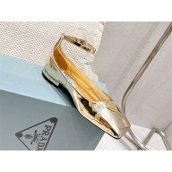 prada Patent leather ballerinas gold 2023 