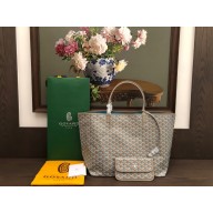 GOYARD CLAIRE VOIE GM TOTE BAG TURQUOISE 2023