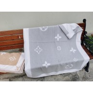LOUIS VUITTON CASHMERE Plaid Monogram Flowers GI0704 2023