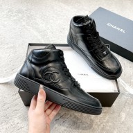 Chanel black calfskin Sneakers G45080 2023