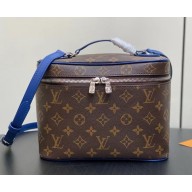 Louis Vuitton Nice BB M12668 Indigo Blue Monogram Macassar coated canvas 2024