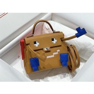 Hermes Kelly Doll picto Bag in epsom leather chai 2024