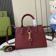 Gucci Jackie small tote bag IN Rosso Ancora leather 795349 2024