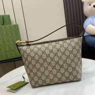 GUCCI Ophidia super mini shoulder bag IN Beige and ebony GG Supreme canvas 795170 2024