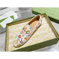 Gucci Women's Gucci Jordaan animal print loafer 737548 2023