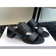 CELINE APPOLINE MULE in LAMBSKIN Black 2024