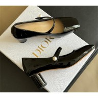 DIOR heel 5cm black Patent Calfskin Jolie pump 2023