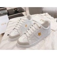 Dior Calfskin and Suede Star Sneakers 04 2022