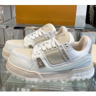 Louis Vuitton women/men 1ADH5Z LV Trainer Maxi white 2024