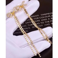 Chanel Bow Long Earrings 2018