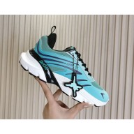 DIOR women/men B44 Blade Sneaker-Gradient green Technical Mesh and Gradient green Technical Fabric 2024