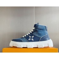 Louis Vuitton Men's LV Trainer Sneaker Boots 1025-03-2024