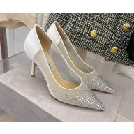 Jimmy Choo Love 85 crystal-embellished pumps 2023