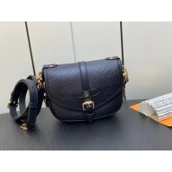 louis vuitton Saumur BB bag in EPI leather black M23469 2023