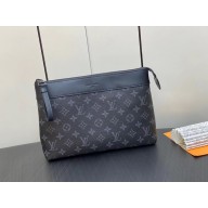 LOUIS VUITTON Monogram Eclipse Canvas POCHETTE VOYAGE SOUPLE M82543 2023