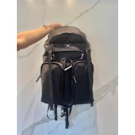 Prada tobacco re-nylon and Saffiano Leather backpack 2VZ019 BLACK 2020