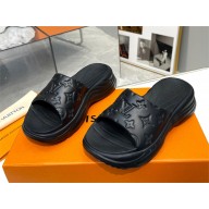 Louis Vuitton Pool 55 Flat Comfort Mule black 2023