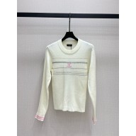 chanel WHITE KNIT TOP P78421 2024