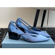 Prada Pumps silk con cut-out 65mm-11 1107-2024