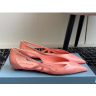 Prada leather cut-out ballerinas -01 1107-2024