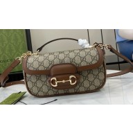 Gucci Horsebit 1955 Mini Bag Beige/brown 815206 2024
