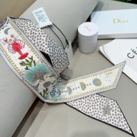 DIOR Mitzah Scarf 6x105cm 250306 19 2025
