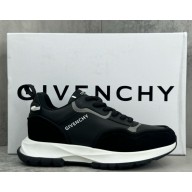 Givenchy men's sneakers Logo suede and leather 02 2024 