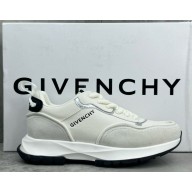 Givenchy men's sneakers Logo suede and leather 01 2024 
