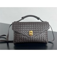 bottega veneta Knot Lock bag in Intrecciato leather fondant 2025