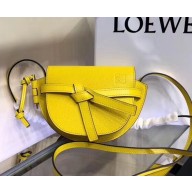 Loewe Mini Gate Bag yellow 2018