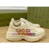 Gucci Women's Rhyton Gucci Love Parade sneaker 703809 2022