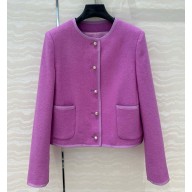 Dior purple Jacket 2025