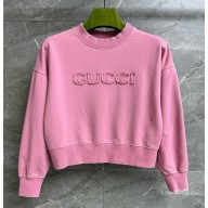 Gucci Cotton jersey sweatshirt pink 2025